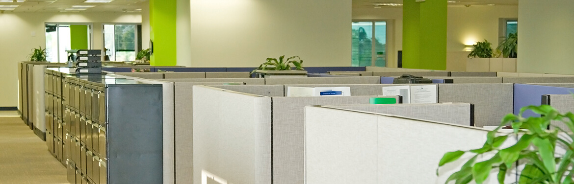 Sanitizing Services office Cubicles