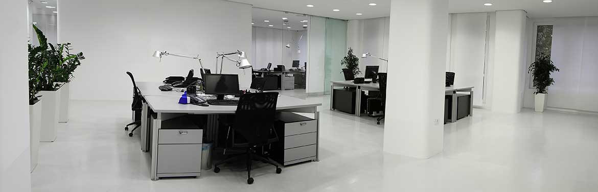 Building Cleaning Services clean modern office